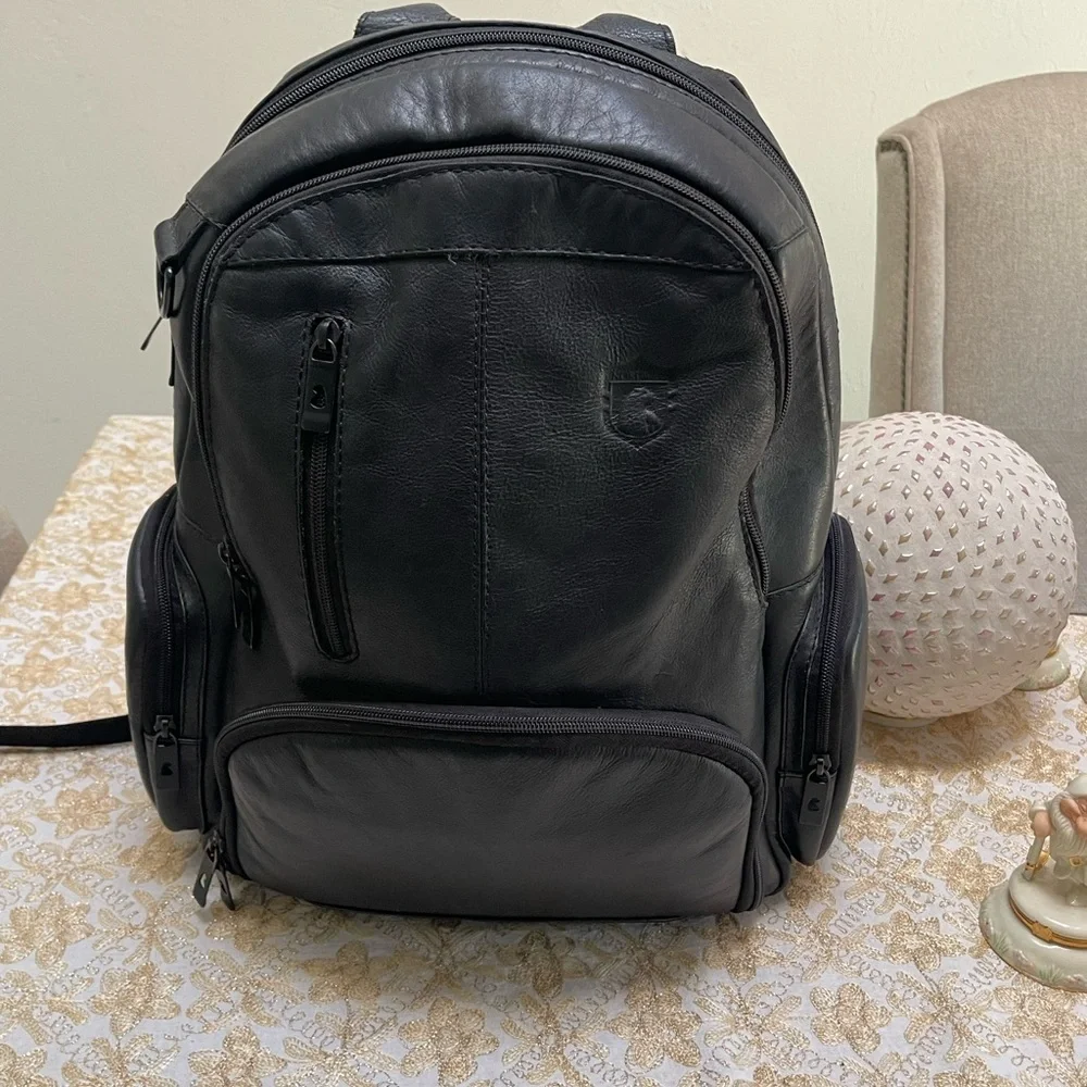 Nordweg Leather Notebook Backpack NW072B‎
